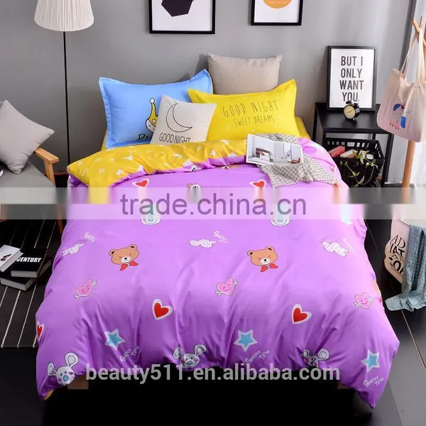 Inherent Flame Retardant Bed Sheet/pillowcase/bed Set BS287