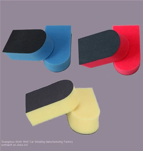 Fine Grade Clay Sponge Coating Applicator 2 Pack Bl331 photo-4