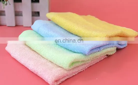 2piece/lot High Quality Bamboo Fiber Fabric Children Baby Square Towel Saliva Towel Face Sweat Towel Bathroom photo-5