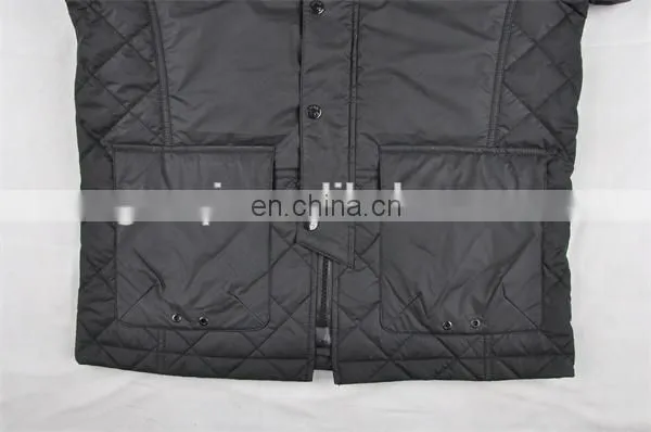 High Quality Fashion Quilted Winter Jacket Men photo-4