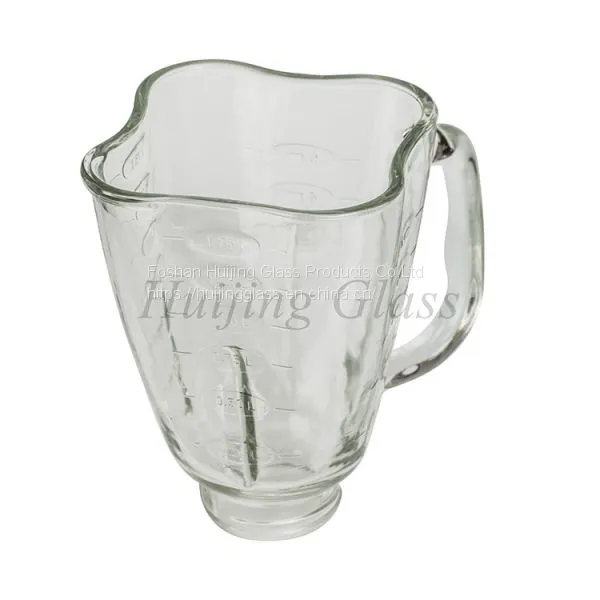 China Hot Sale New Design Plum Shape Spare Parts Blender Glass JarA12