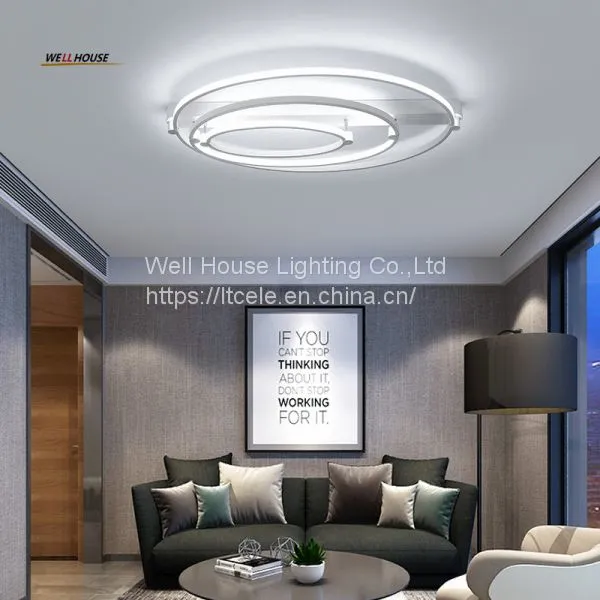 Modern LED Ceiling Lights Acryl Round Conch Ceiling Lamp Home Luminaria Living Room Dining Fixtures Lustre Indoor Light