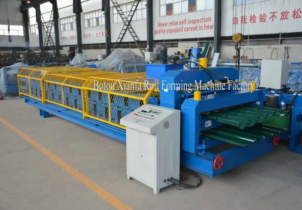 Roof Panel Double Layer Roll Forming Machine