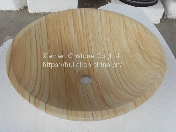 Sandstone Sinks,Stone Wash Basins,Nature Stone Wash Bowl photo-3