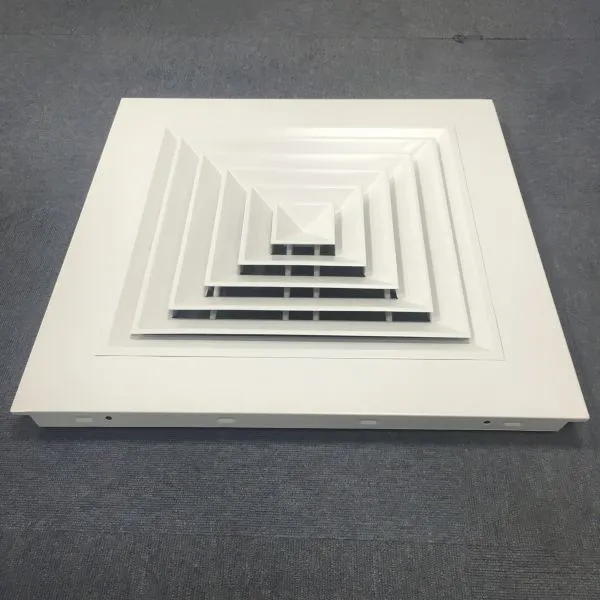 Square Ceiling Replacement Type 4 Way Air Diffuser photo-2