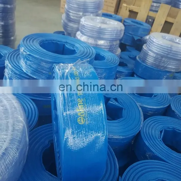 PVC Blue Lay Flat Water Hose 100M photo-6