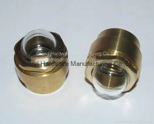 NPT 1/2 Inch Male Thread Coolant Sight Glasses Oil Level Gauge Indicator for Heavy Duty photo-3