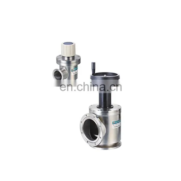 GDQ-200 Pneumatic High Vacuum Angel Valves Vacuum Control Valve Vacuum Solenoid Valve
