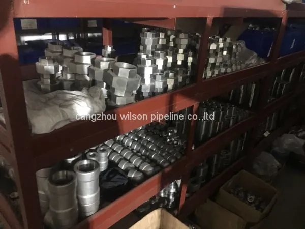 Sfenry ANSI B16.11 Forged Carbon Steel ASTM A105 Female NPT Threaded Union 3000 photo-2