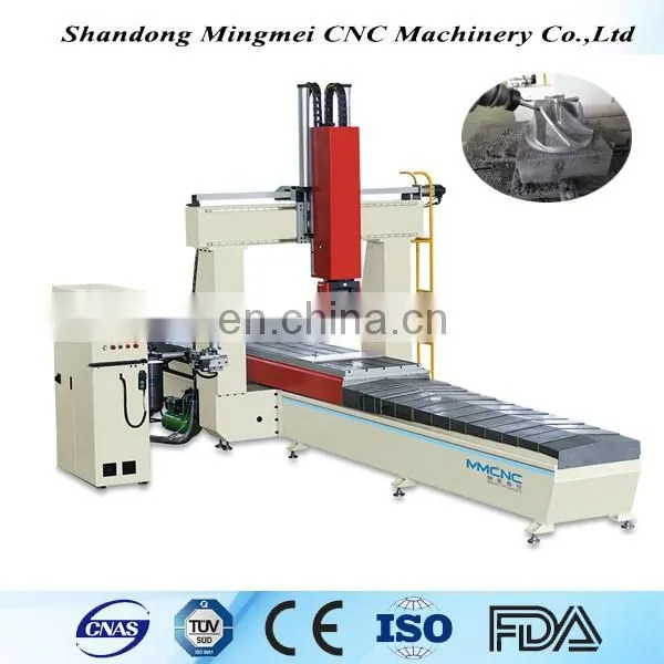 China 5 Axis Cnc Router Milling Machine Price Good for Brass Acrylic Wood Carving photo-6