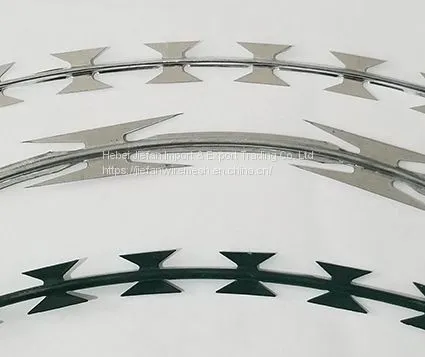 Concertina Razor Wire Wholesale Razor Wire Carbon Steel Razor Wire Stainless Steel Sheet Razor Wire Supplier
