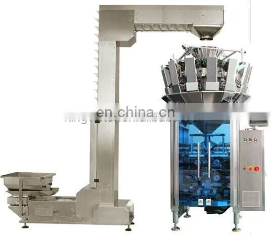 Vertical FFS Frozen French Fries Packaging Machine With Multihead Weigher photo-4