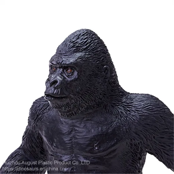 Lifelike Animal Model PVC Standing Gorillas Ape Statue King Kong Toy Orangutan Action Figure photo-4