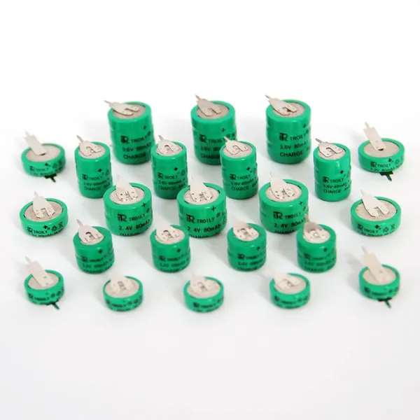 TROILY Ni-MH40h 3.6V Button Rechargeable Battery photo-4
