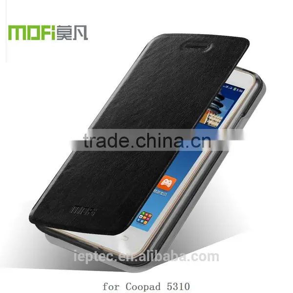 MOFi 4.5 Inch Touch Screen Case Smartphone for Coolpad 5310, Leather Flip Case for Coolpad Mobile Phone photo-3