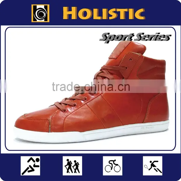 OEM High Quality Orange Sporty Basketball Fitness Athletic Shoe