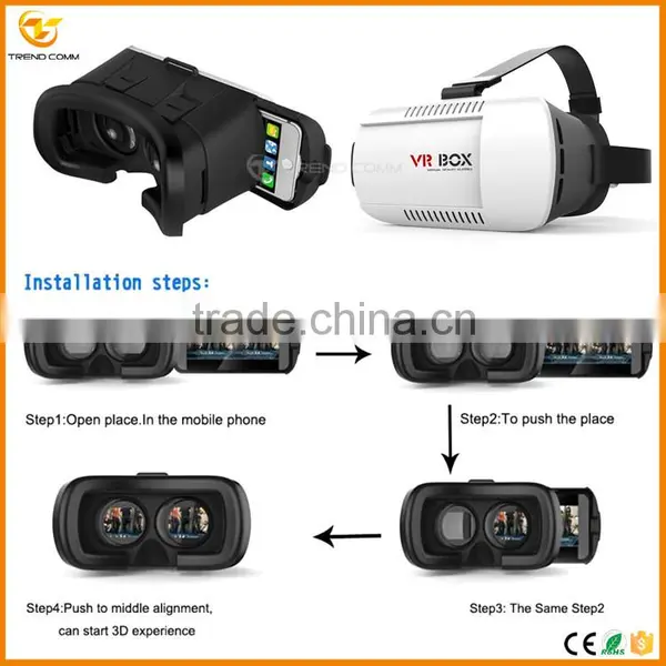 3D Glasses Type and 3D Virtual Reality Glasses Headset 3D Glasses Type Hd for Vr Box 2.0 Quality Choice photo-3