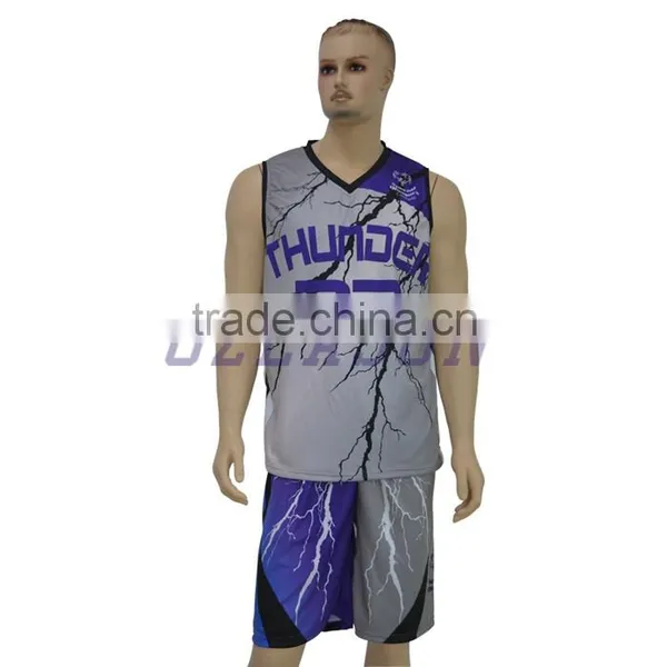 Best Quality Youth Reversible Basketball Jerseys/uniforms for Team Wholesale photo-4