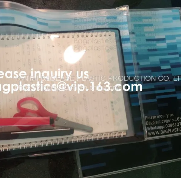Vinyl Reclosable Makeup Storage Bag Cosmetic Pouch,Printed Vinyl Travel Cosmetic Bag Zipper PVC Pouch Bag photo-2