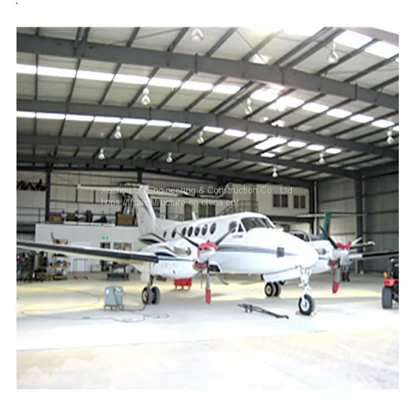 Galvanized Roof Manufacture Space Frame Truss Airport Steel Structure Prefab Airplane Hangar photo-2