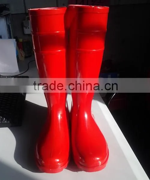 2016 Best Selling Safety Pvc Rain Shoes for Women photo-3