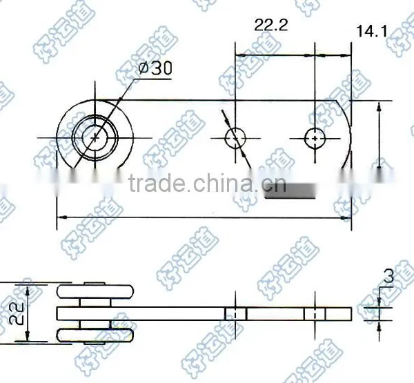 07124 Truck Zinc Plated Curtain Roller photo-2