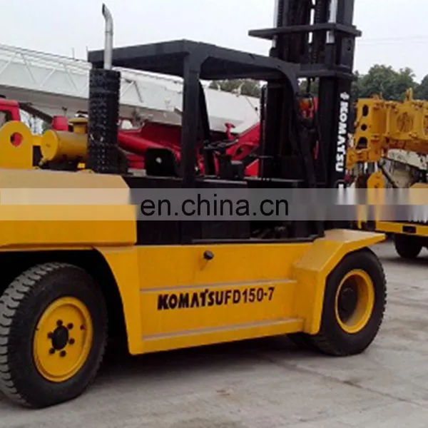 Used Komatsu FD150-7 Forklift for Sale in China,Japan Used 15ton Forklift photo-2