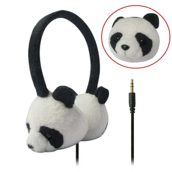 Panda Shape Earmuff Headphones for Kids photo-5