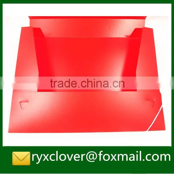 Office Business Document Box A4 Size PP Plastic Hook and Loop Fastener Box File Folder Supplier's Choice photo-6