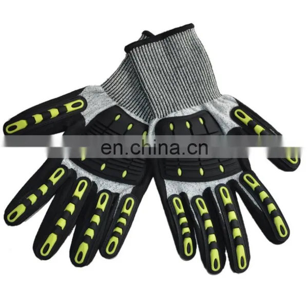 SONICE Level 5 Cut Resistant Gloves HPPE Protect Glove for Heavy Duty photo-3