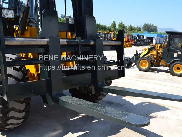 BENE 10ton/12ton All Terrain Forklift 10ton/12ton Rough Terrain Forklift Truck With Triplex Mast photo-3