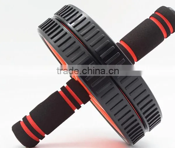 Fitness Equipment Double Wheel AB Wheel Roller With Mat photo-3