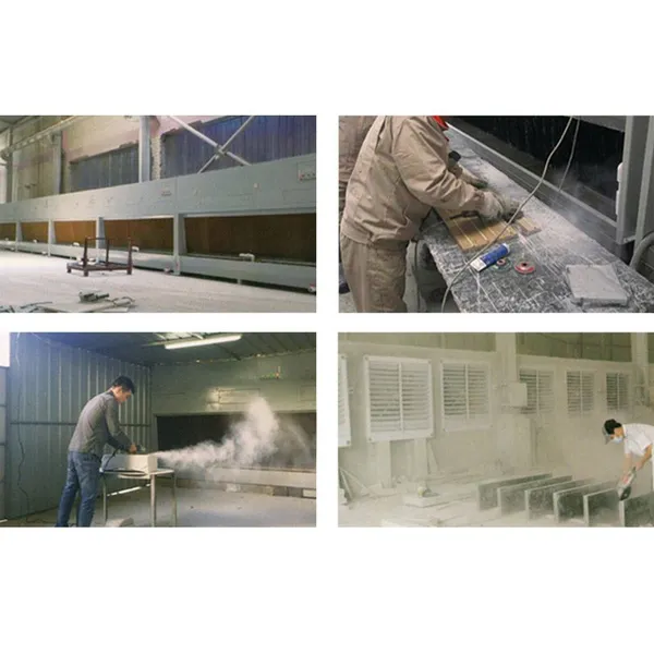 High Performance Dust Free Water Curtain Furniture Spray Painting Booth photo-4