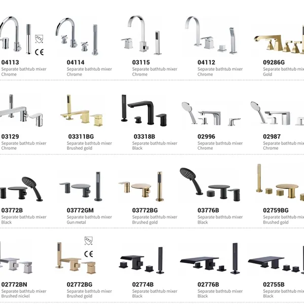 Multiple Installation Methods Sleek Appearance Comfortable to the Touch Three Holes Series