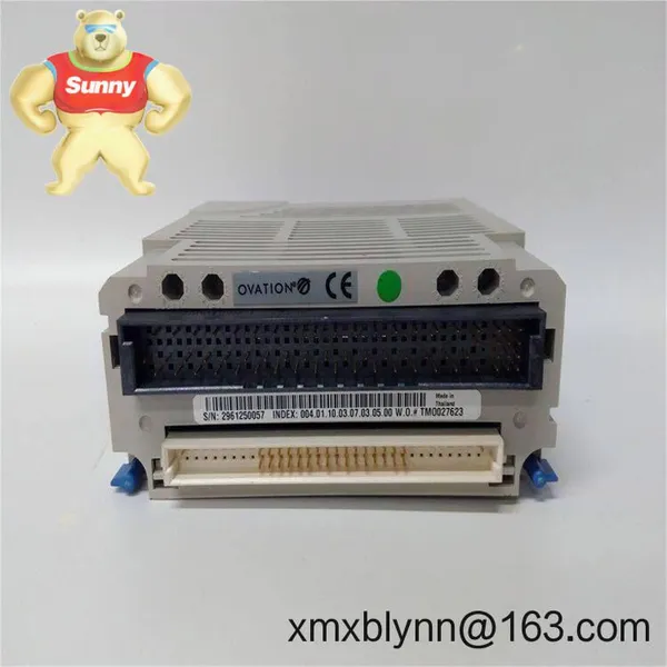 EMERSON 1C31122G01 – Ovation I/O Module for Reliable Process Signal Integration photo-2