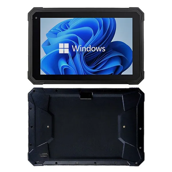 HR850 Cheapest Factory 8 Inch Win10 OS Intel 8GB+128GB IP67 4G Rugged Tablet PC Rugged Pad With NFC 2D Barcode RJ45 Port photo-2