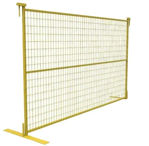 Wholesales Price Fence Galvanized 50*100mm Construction Canada Temporary Fence photo-5