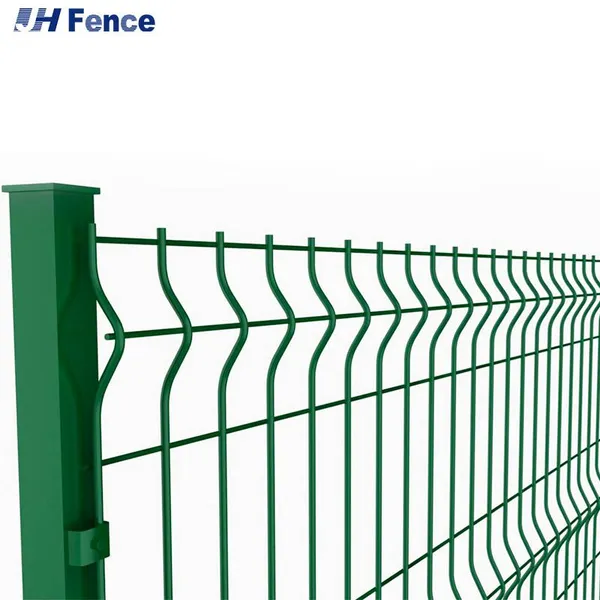 Fast Supply Speed Garden Fencing Pvc Coated Galvanized Welded 3d Bending Curved Wire Mesh Fence 3d Fence Panel photo-2
