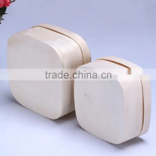 Cheap Chocolate Box Lunch Box Wooden Box Poplar Bark Packing Quality Choice photo-3