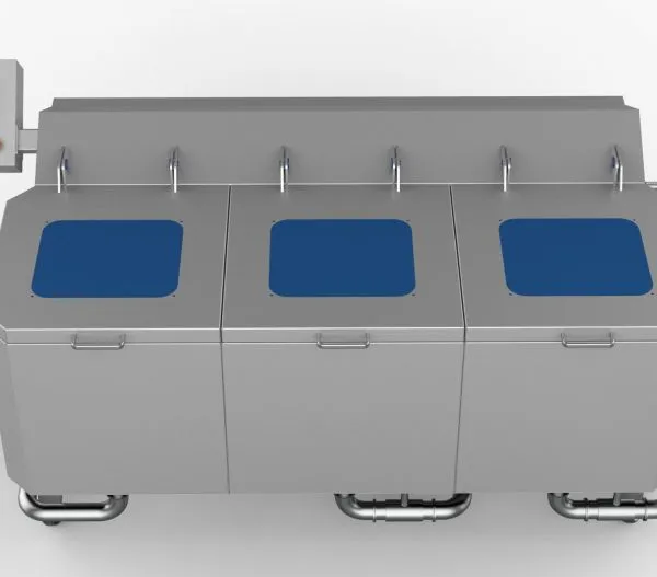 Stainless Steel Vegetable & Fruit Cleaning Machine with Water-Activated Catalyst Technology