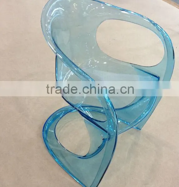 transparent stackable chair