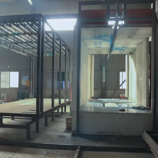Powder Coating Curing Oven With High-Efficiency Diesel Burner System