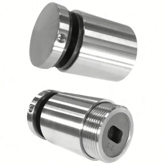Factory Direct Glass Adjustable Standoff Hollow Solid Type SS304 25mm 38mm 50mm Easy Installation photo-4