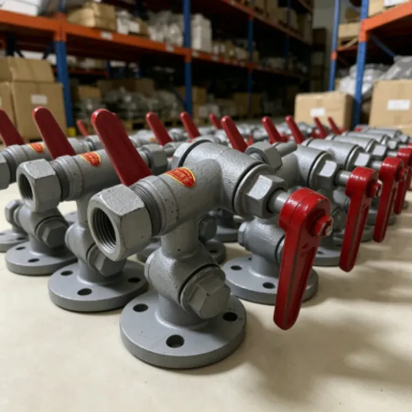 1-Year Warranty Cast Steel Self-Closing Level Gauge Valve CB/T3265 photo-4