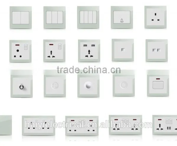 1 Gang 1 Way 20A Electrical Wall Switch And Socket photo-4