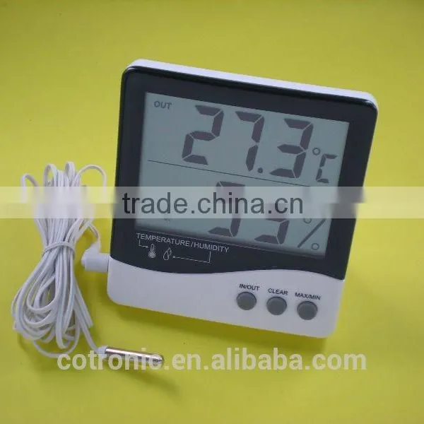 Room Household Usage Digital Thermometer and Hygrometer