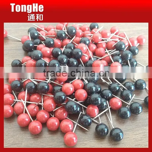 Colorful Plastic Ball Map Pins photo-2