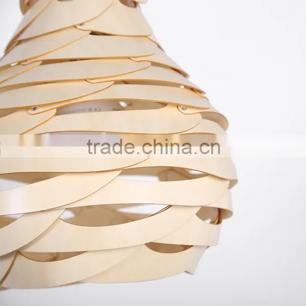 LED Pendant Light JK-8005B-30 Wooden Lamp Modern Pendant Light for Home Sigle Pendant photo-4