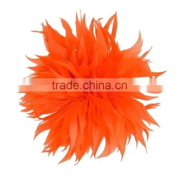 Fancy Feather Flower Hair Fascinator/Clip/Barrettes photo-6
