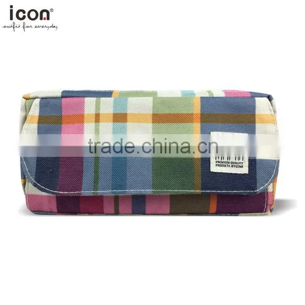 600D Polyester Branded Pencil Case for School